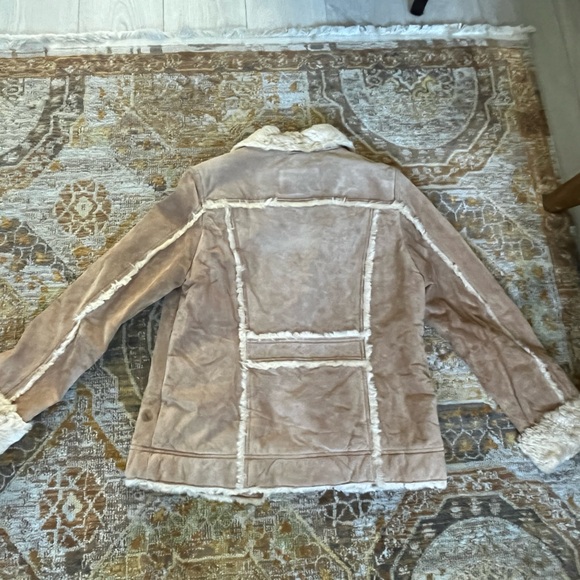 Wilson’s leather authentic suede and faux fur jacket - Picture 5 of 7